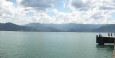 Uitzicht tijdens de fietstocht langs alle stranden van Ubatuba.